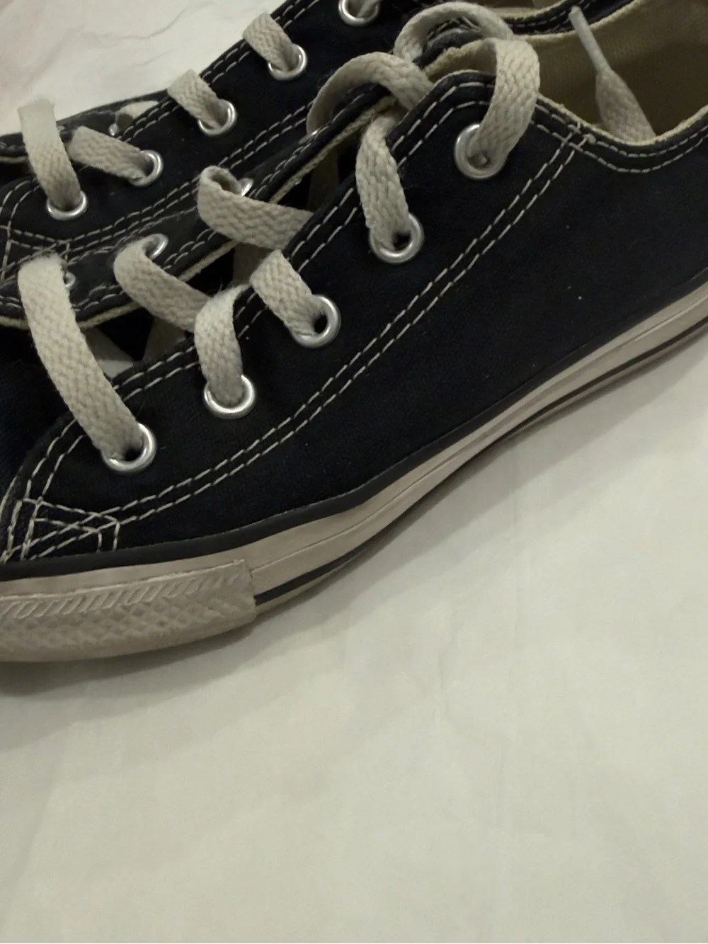 Converse Black and White All Star Low-Top Sneakers